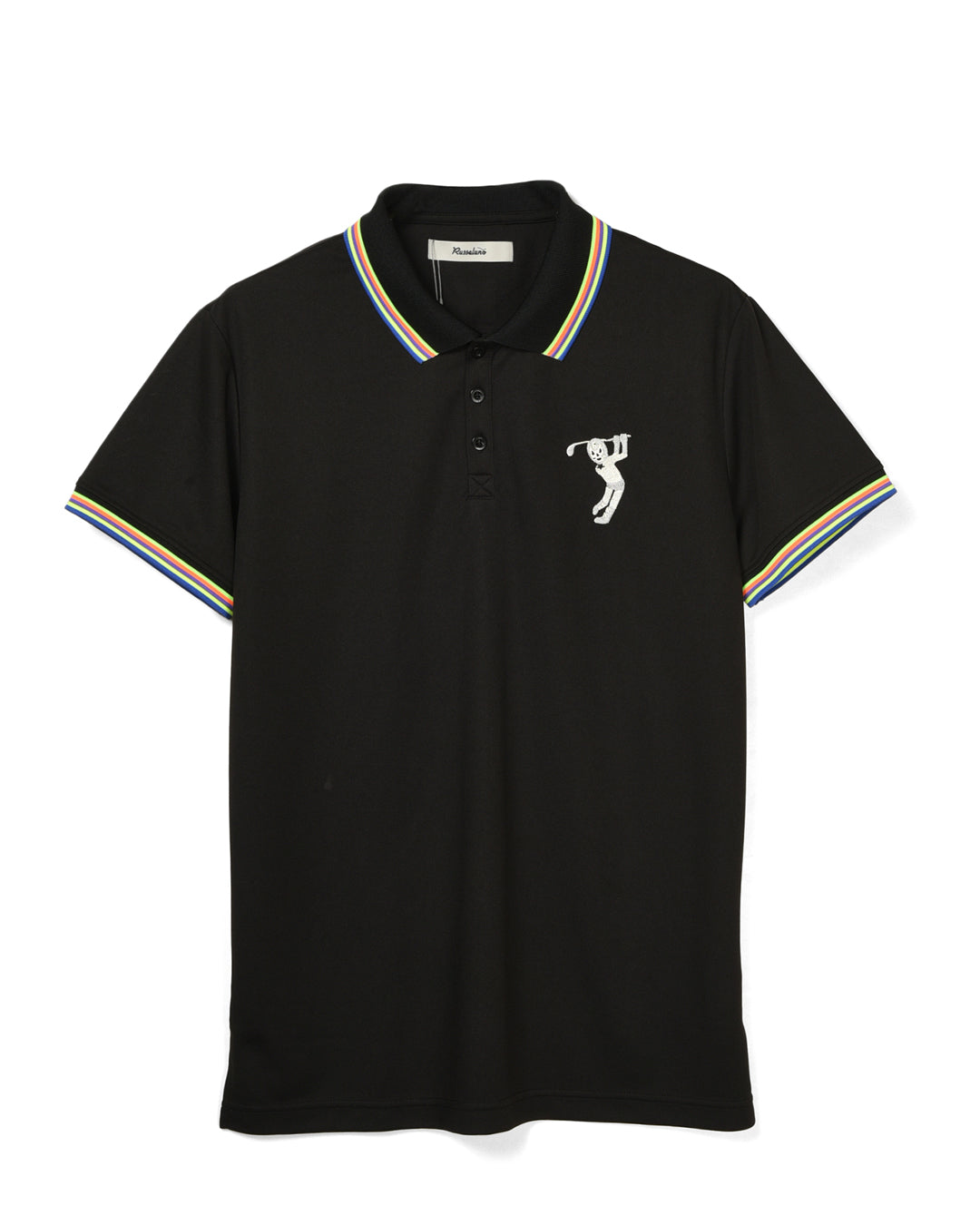 未使用　Russeluno BIG PAISLEY POLO ゴルフポロシャツ5 未使用 Russeluno BIG PAISLEY POLO ゴルフポロシャツ5 RUSSELUNO