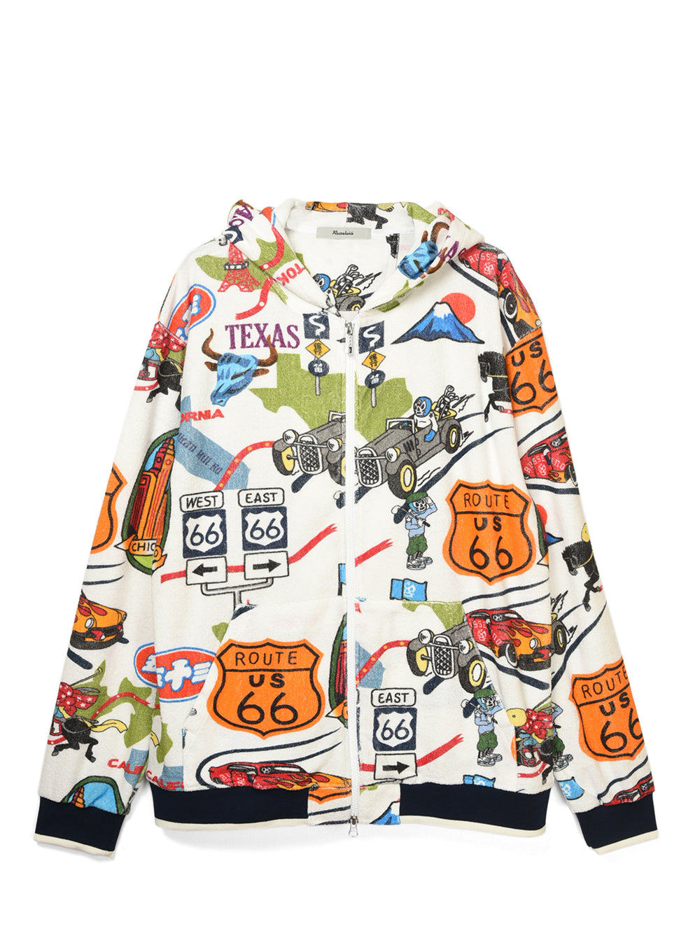 Russeluno ラッセルノ PILE ZIPUP HOODIE フーディ PILE ZIPUP HOODIE – Russeluno Globel Official