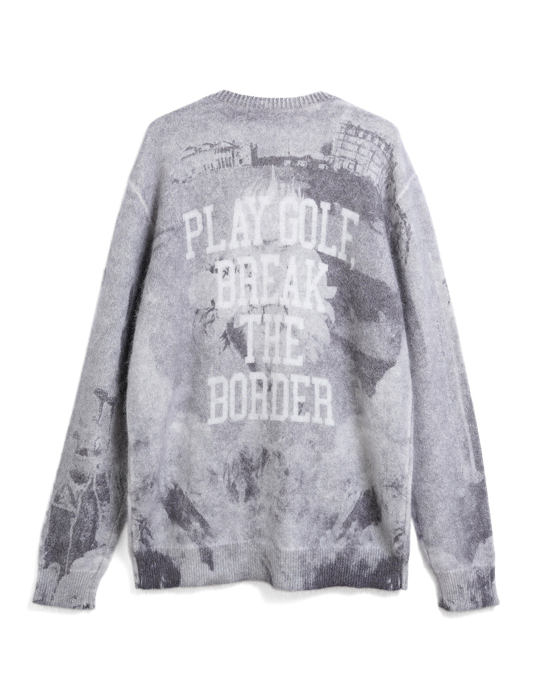 GRAPHIC KNIT SWEATER – Russeluno Globel Official