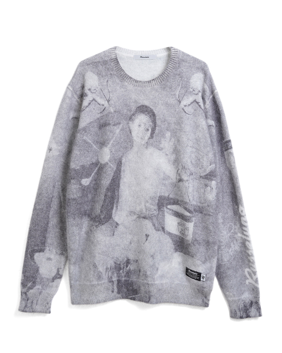 GRAPHIC KNIT SWEATER – Russeluno Globel Official