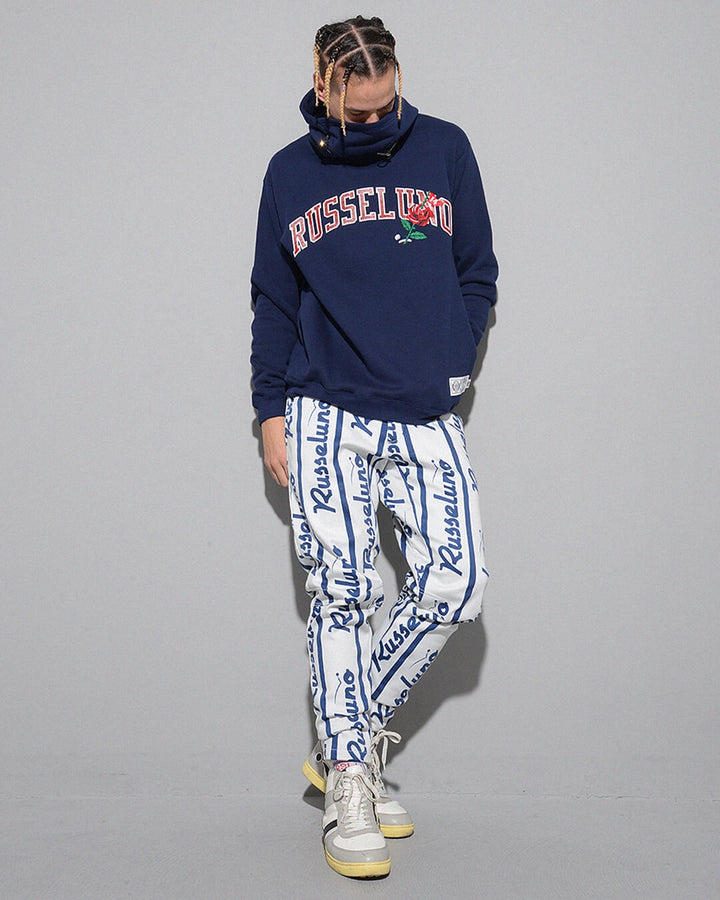 FLAGROSE LOGO MASK HOODIE – Russeluno Globel Official