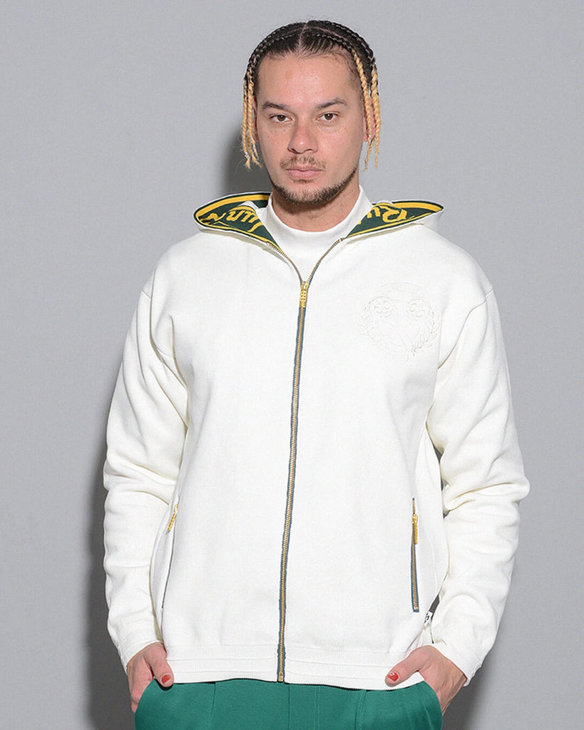 ZIP UP KNIT BIG HOODIE – Russeluno Globel Official