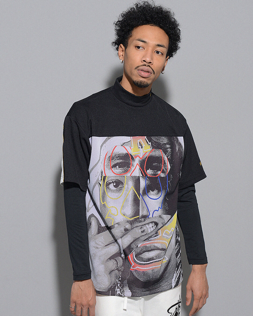 CAZUL / Russeluno公式オンラインストア TEEゴルフ HIGHNECK BOX JQ LEGENDS Russeluno x TEE LS MOCKNECK Russeluno メンズウェア