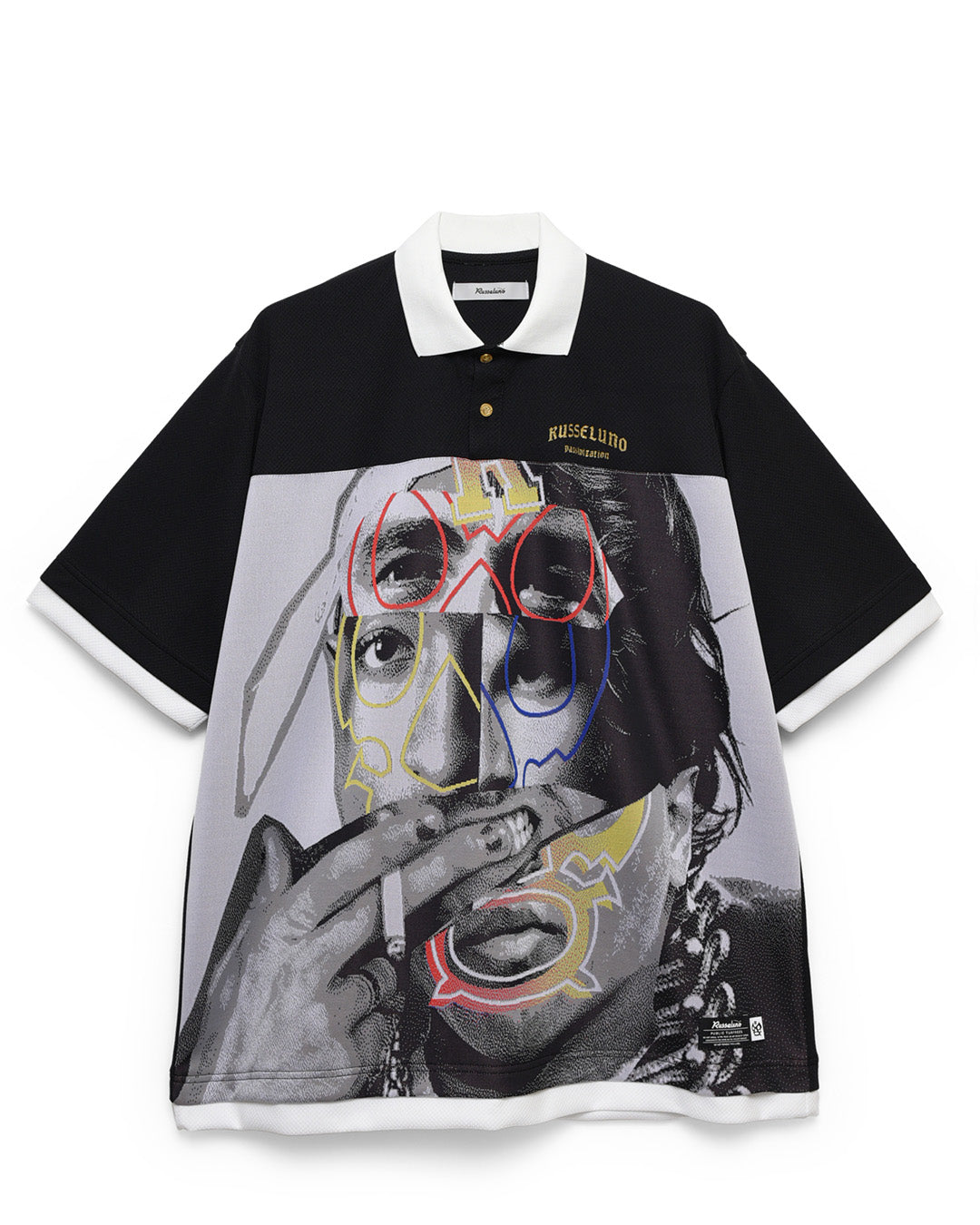 メンズウェア Russelluno LEGENDS JQ LOOSE FIT POLO LEGENDS JQ LOOSE FIT POLO – Russeluno Globel Official