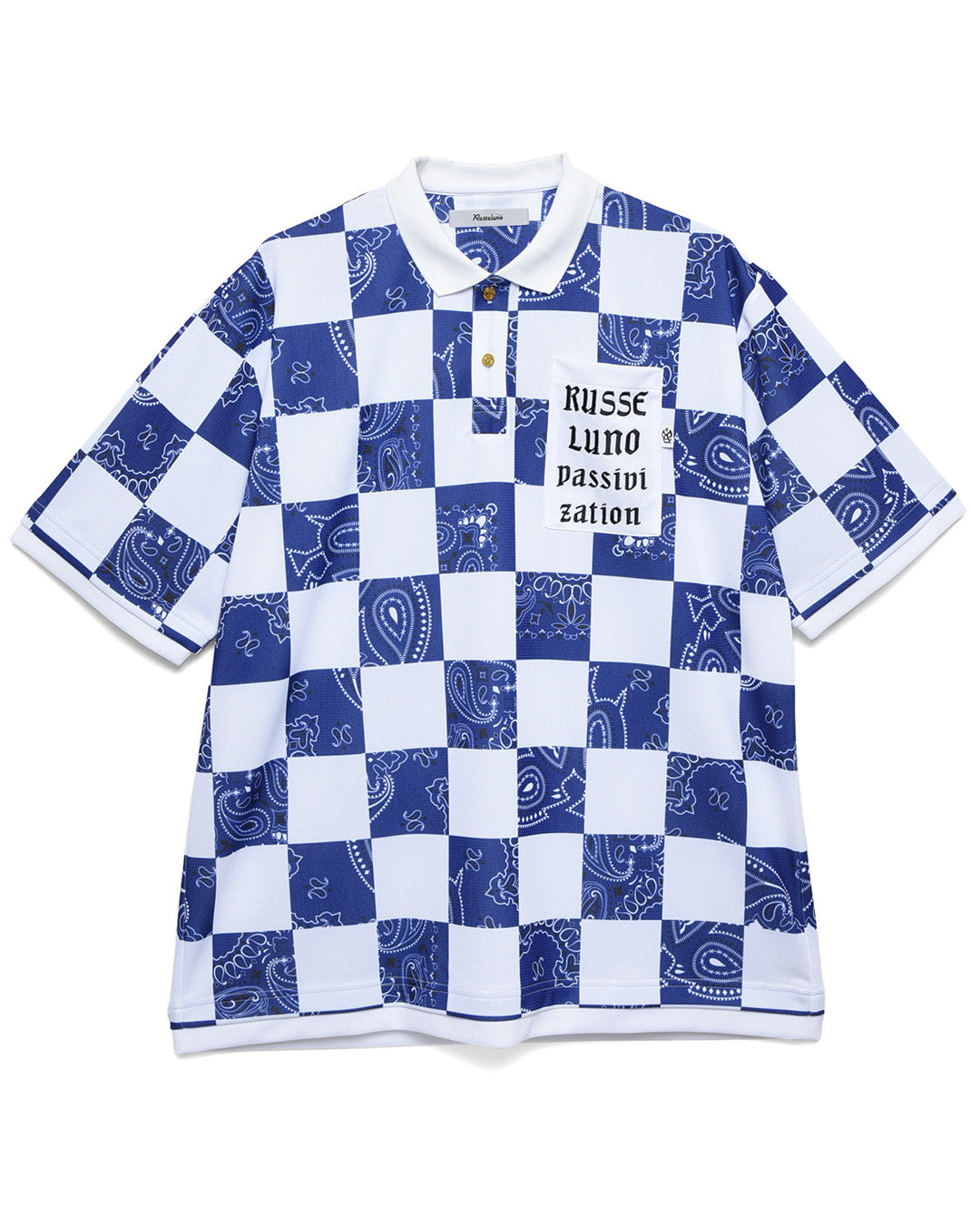POCKET LOOSE FIT POLO(PATTERN) – Russeluno Globel Official