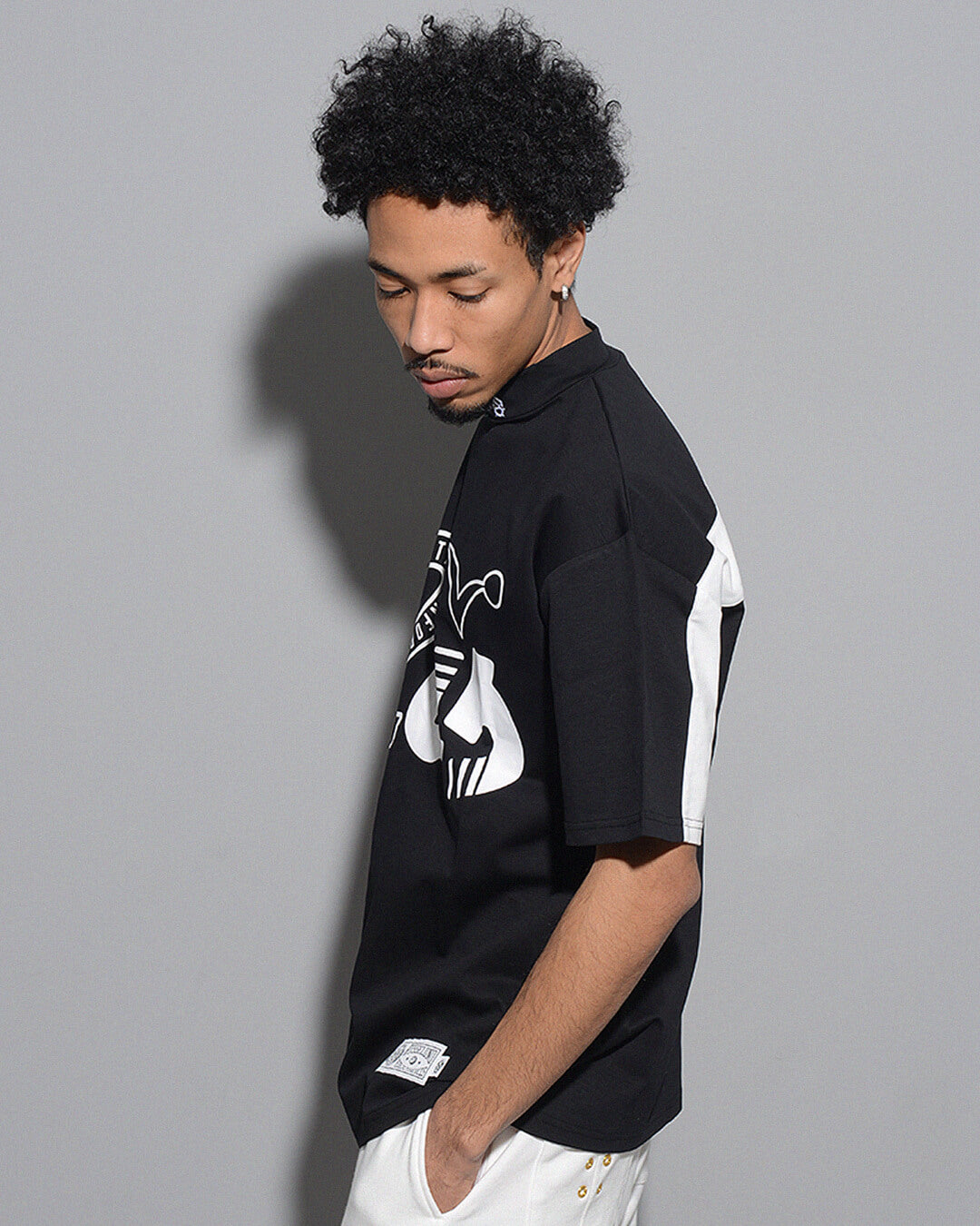 ゴルフ 専用☆RUS BOX HIGHNECK TEE ラッセルノ モックネック