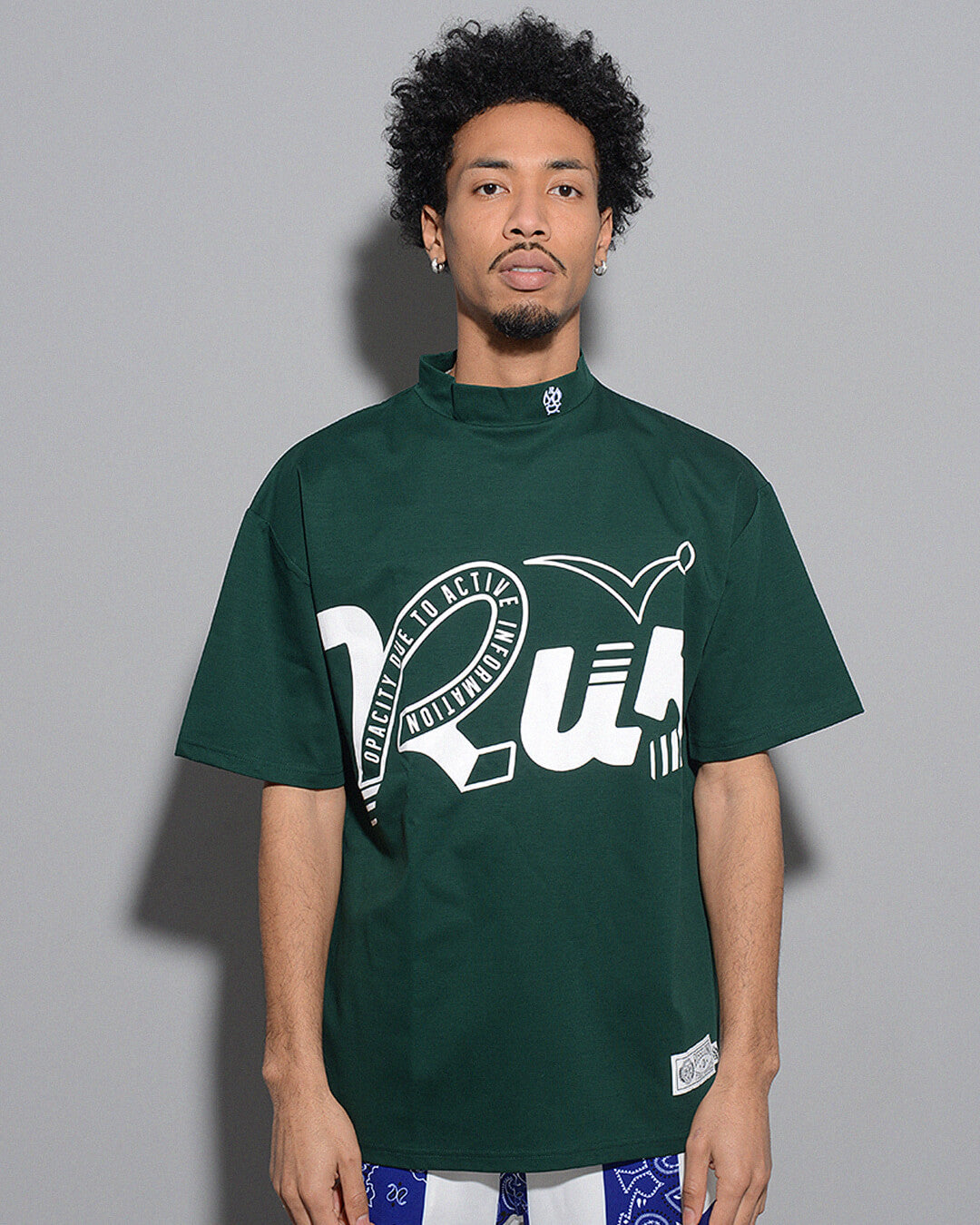 Russeluno 【公式通販】 TEE HIGHNECK BOX RUS ラッセルノ Russeluno TEE HIGHNECK BOX ラッセルノ　RUS メンズウェア