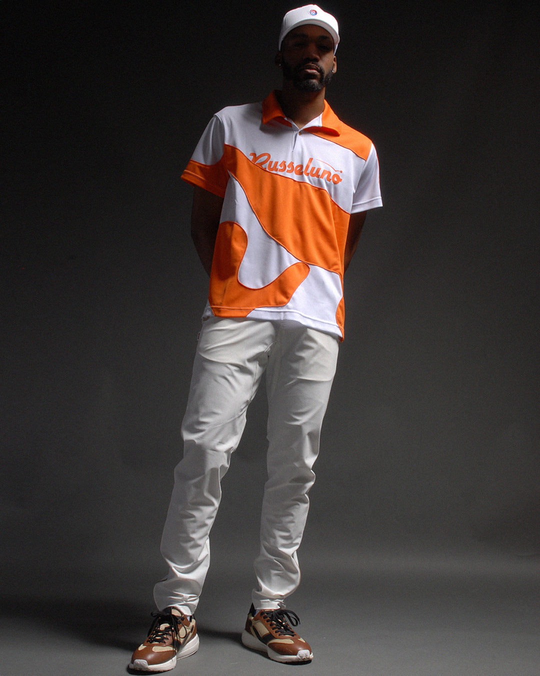 ラッセルノ Russeluno PATCH WORK CAMO POLO PATCH WORK CAMO POLO – Russeluno Globel Official