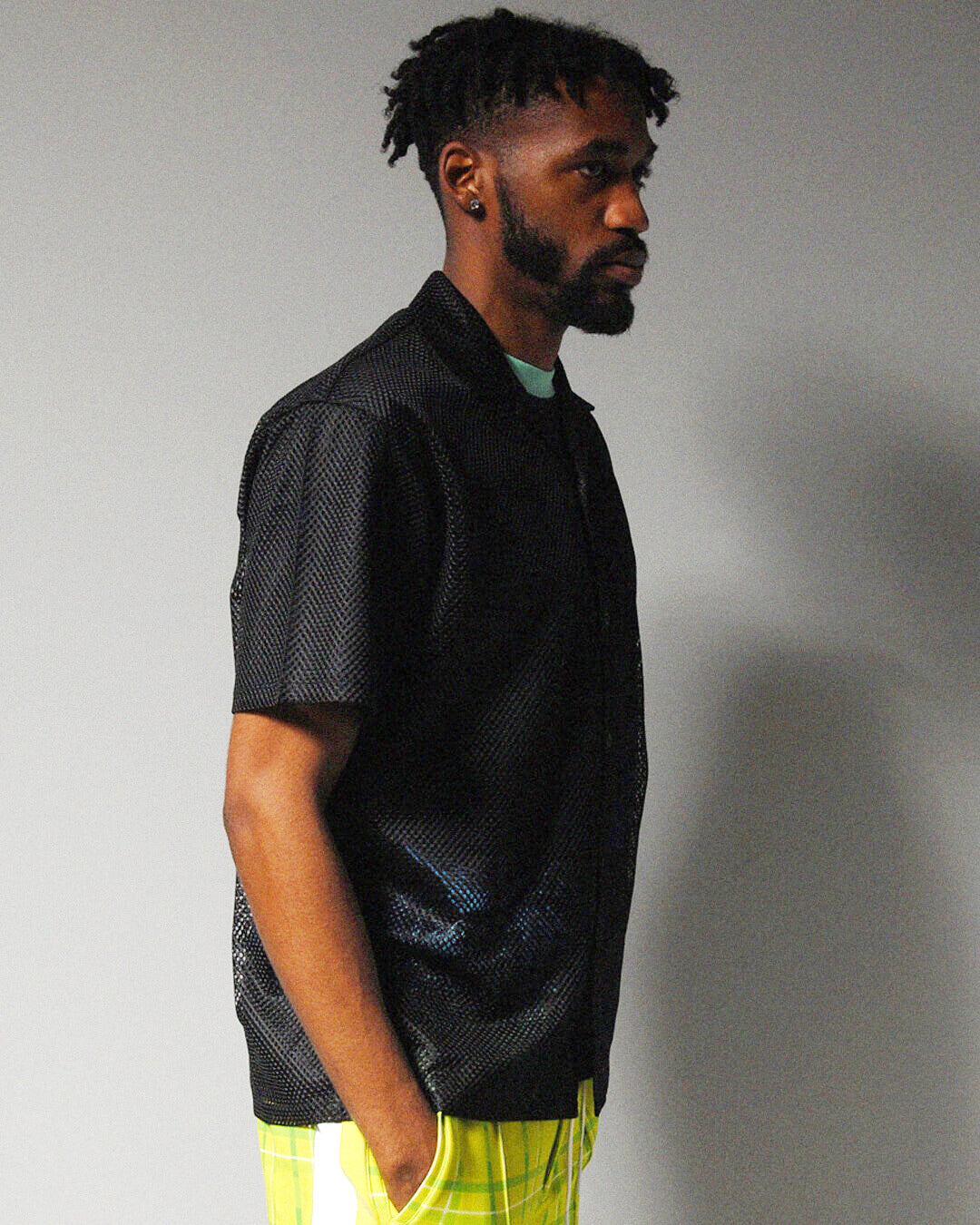 AFTERLIFE MESH LAYERED SHIRTS