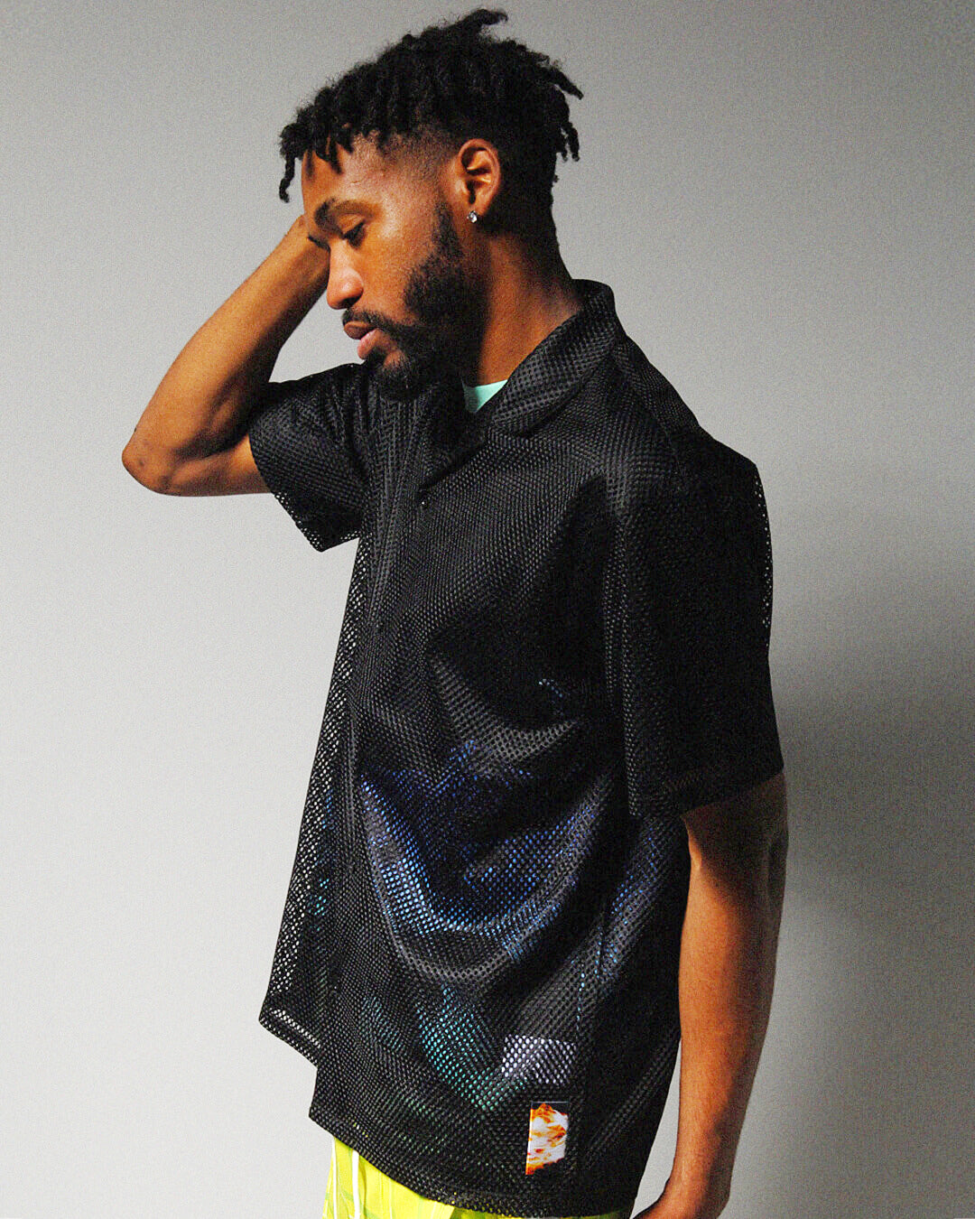 AFTERLIFE MESH LAYERED SHIRTS