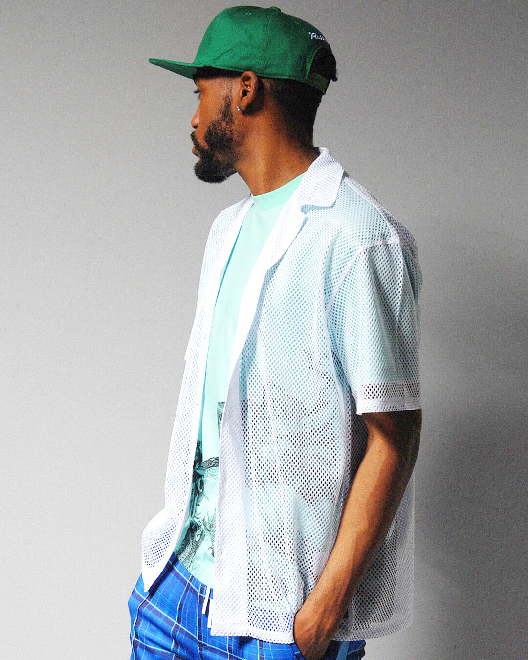 AFTERLIFE MESH LAYERED SHIRTS