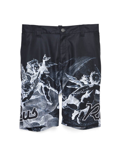 LOGO PATCH SHORTS (AFTERLIFE)