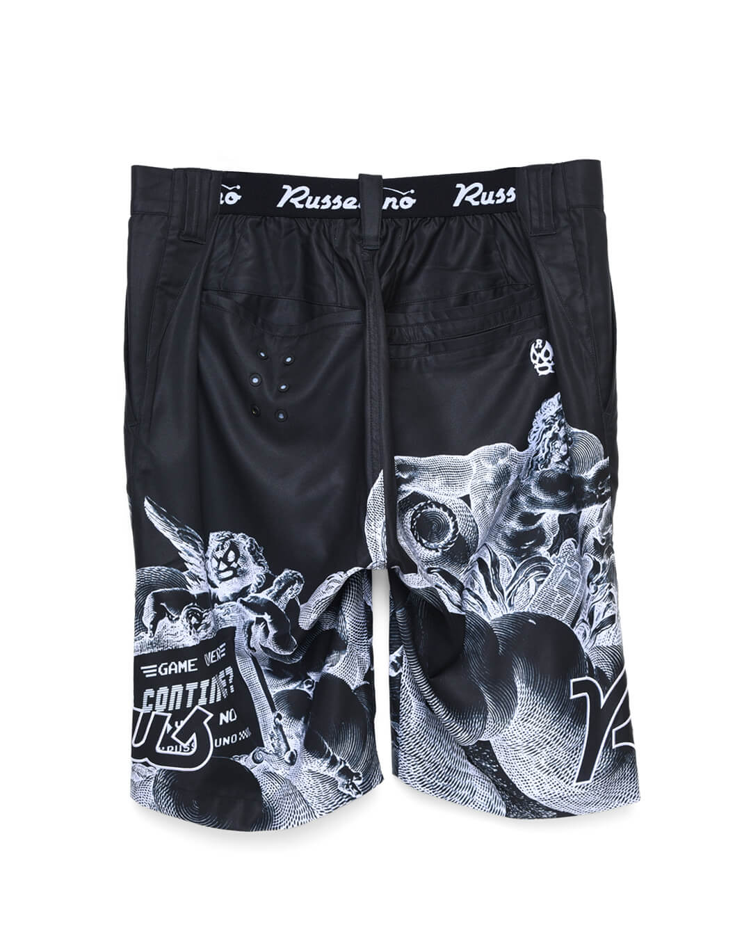 LOGO PATCH SHORTS (AFTERLIFE)