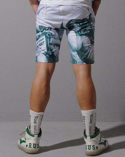 LOGO PATCH SHORTS (AFTERLIFE)