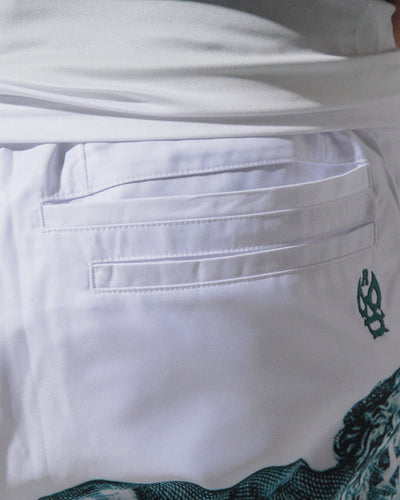 LOGO PATCH SHORTS (AFTERLIFE)