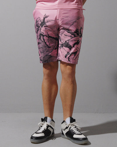 LOGO PATCH SHORTS (AFTERLIFE)
