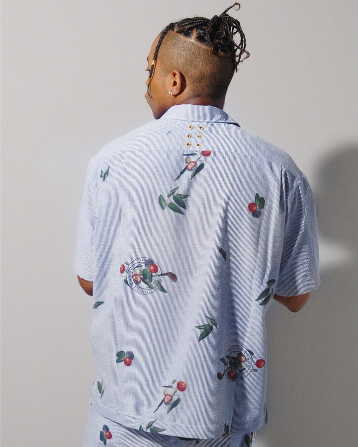 Russeluno ラッセルノ　Heart shirt 開襟　ゴルフシャツ　4 専用ラッセルノ開襟シャツ Russeluno ラッセルノ Heart shirt 開襟