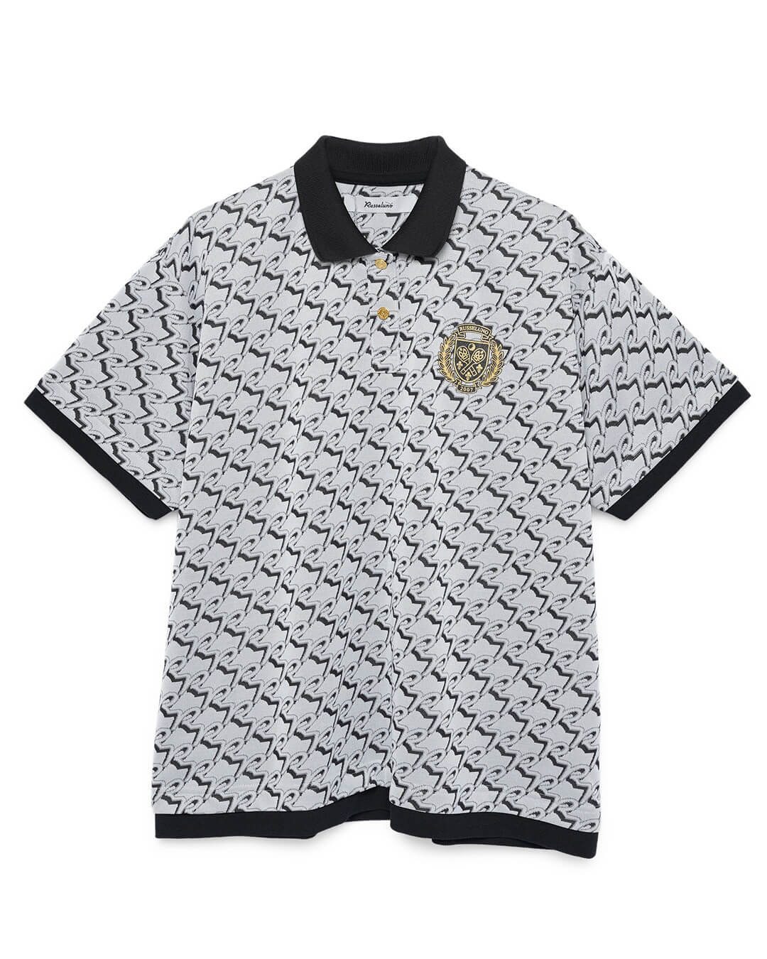 MONOGRAM LOOSE FIT POLO – Russeluno Globel Official