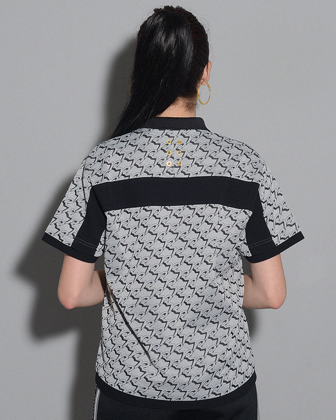 MONOGRAM LOOSE FIT POLO – Russeluno Globel Official