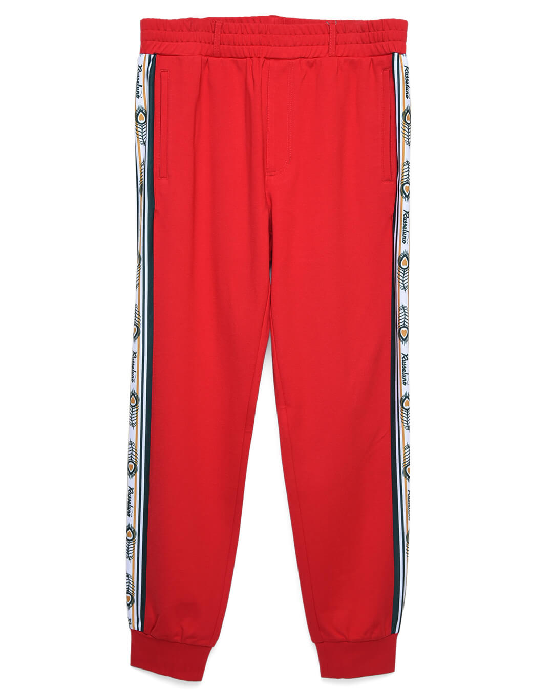 PEACOCK LINE TRACK PANTS – Russeluno Globel Official PEACOCK LINE TRACK PANTS – Russeluno Globel Official