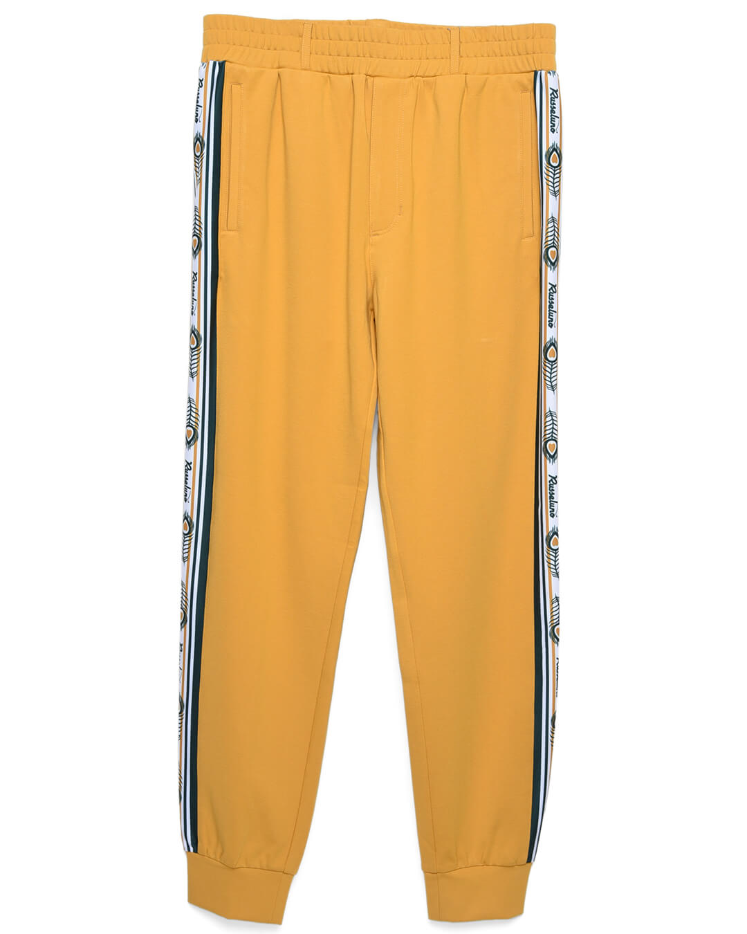 PEACOCK LINE TRACK PANTS – Russeluno Globel Official PEACOCK LINE TRACK PANTS – Russeluno Globel Official