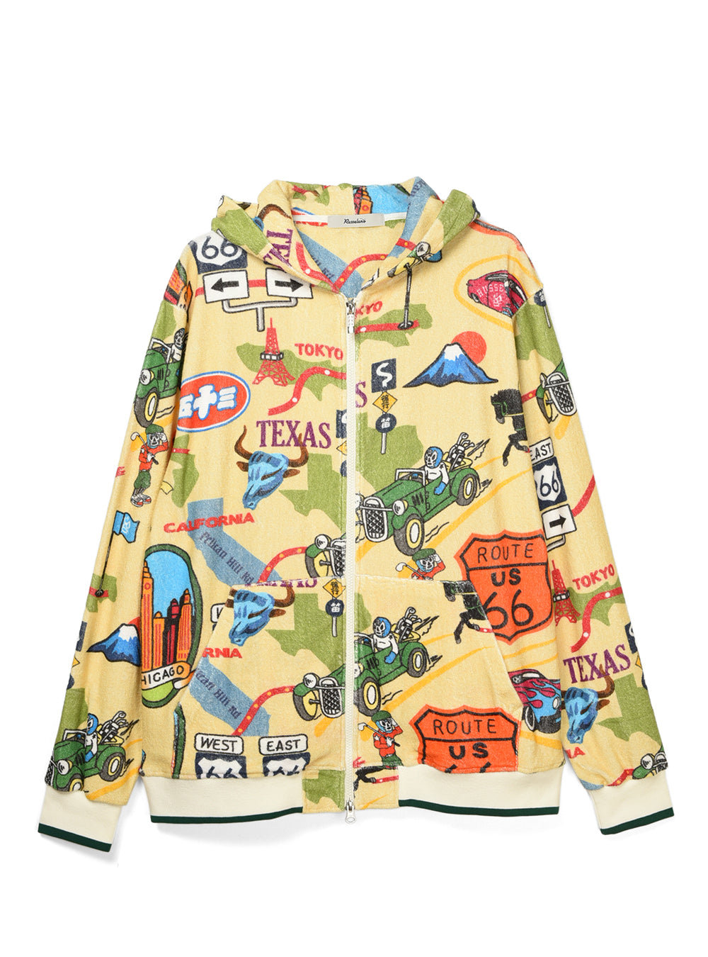 Russeluno ラッセルノ PILE ZIPUP HOODIE フーディ PILE ZIPUP HOODIE – Russeluno Globel Official