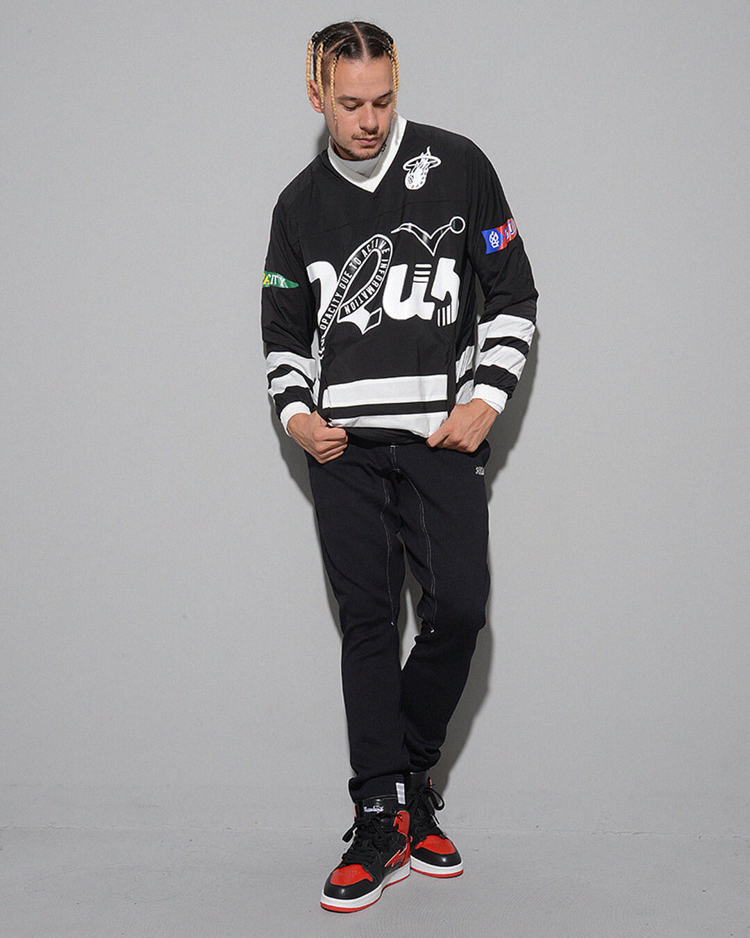 V-NECK BLOUSON – Russeluno Globel Official