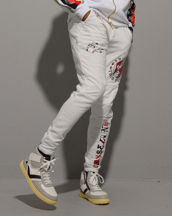 LOGO TECH PANTS – Russeluno Globel Official