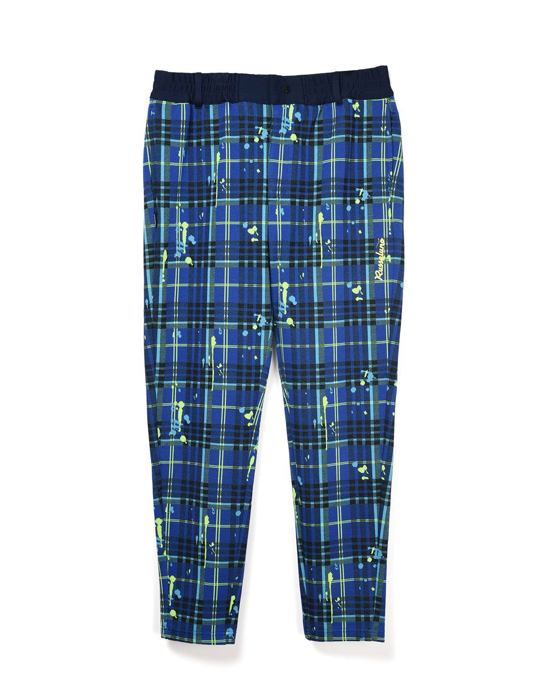 NEON CHECK PANTS – Russeluno Globel Official